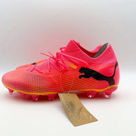 Puma Mens Future 7 Match FG/AG Soccer Cleats Size 10.5 Orange 107715-03 NWOB